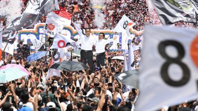 Massa Kampanye Akbar Anies-Muhaimin di tempat JIS Membeludak, Seruan Perubahan Menggema