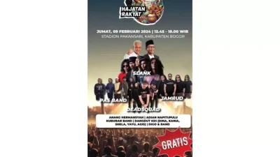 Yuk, Ramaikan Hajatan Rakyat di dalam Stadion Pakansari