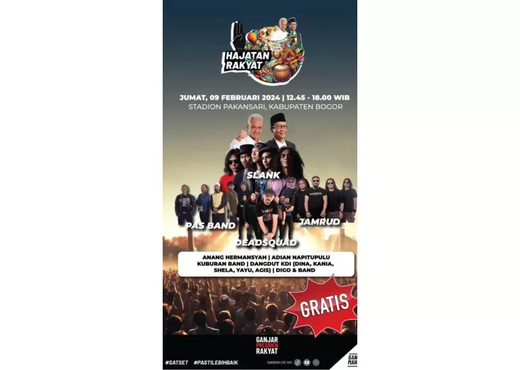 Yuk, Ramaikan Hajatan Rakyat di dalam pada Stadion Pakansari