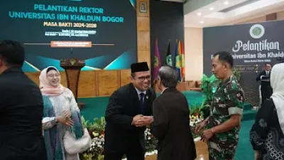 Masa Bakti 2024-2028 Profesor Mujahidin Dilantik jadi Rektor Universitas Ibn Khaldun Bogor